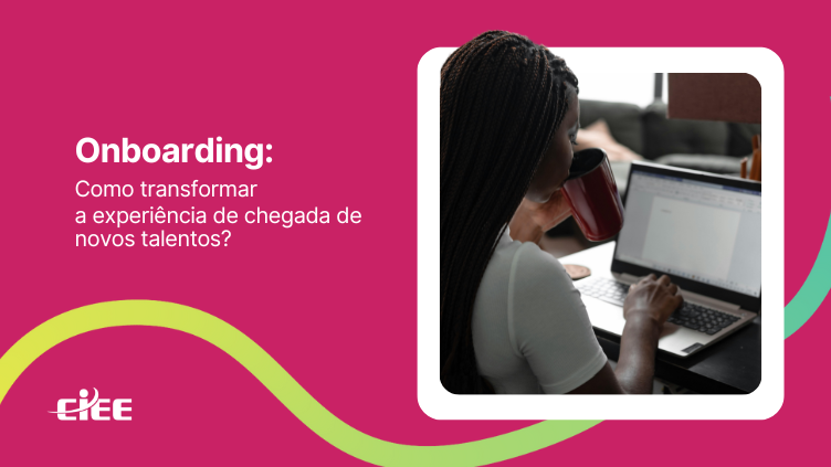 a imagem mostra uma mulher em onboarding